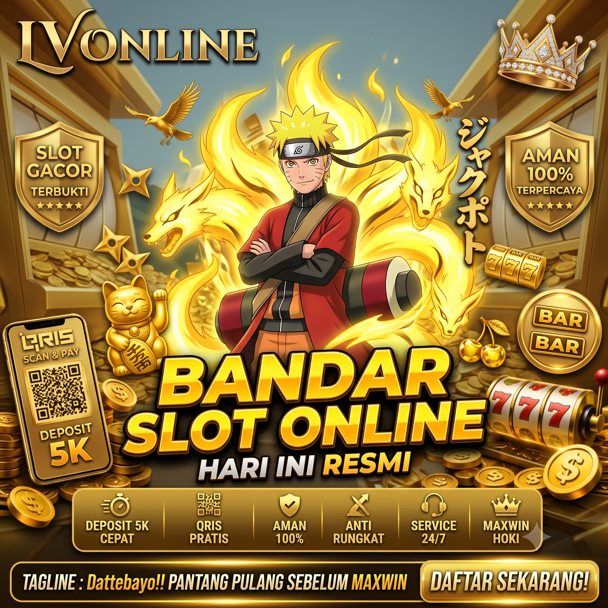 Bandar Slot Online Hari Ini Resmi